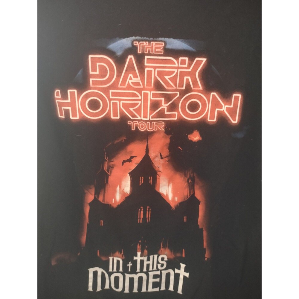 In This Moment- The Dark Horizon 2023Tour Band T-Shirt Unisex Size Large - Picture 2 of 7